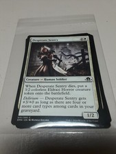 mtg desperate sentry x4