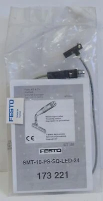 Festo SMT-10-PS-SQ-LED-24 173221 Proximity Switch - Image 1 of 3