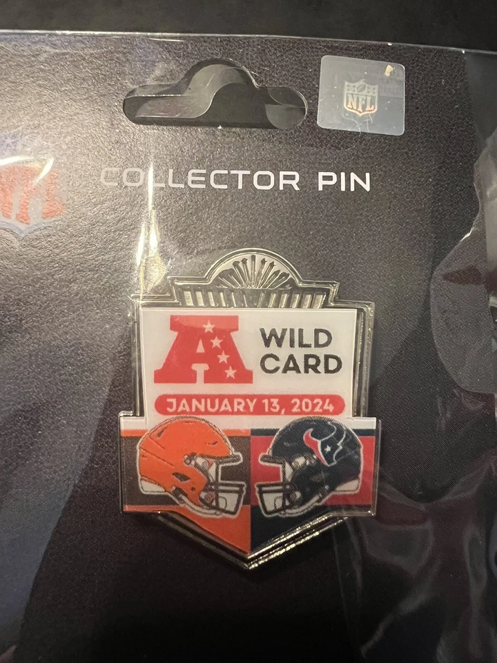 Cleveland Browns at Houston Texans - Game Day PIN - 1/13/2024 - Image 1 of 1