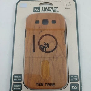 Coque téléphone 2 pièces en bois marron Tentree Apparel S3 Galaxy Samsung neuve b67 - Photo 1 sur 3
