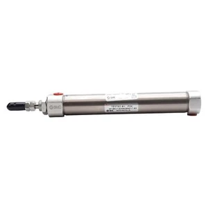 SMC CDJ2B16-75Z-B-XC3AC Pneumatic Cylinder, ø16mm Bore, 75mm Stroke, 100PSI, M5 - Picture 1 of 4