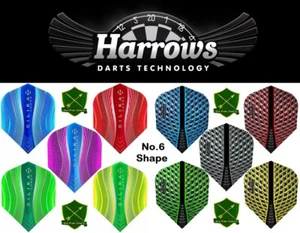 Harrows Dart Flights Silika Lumen Größe No.6 Shape standard Small - Bild 1 von 3