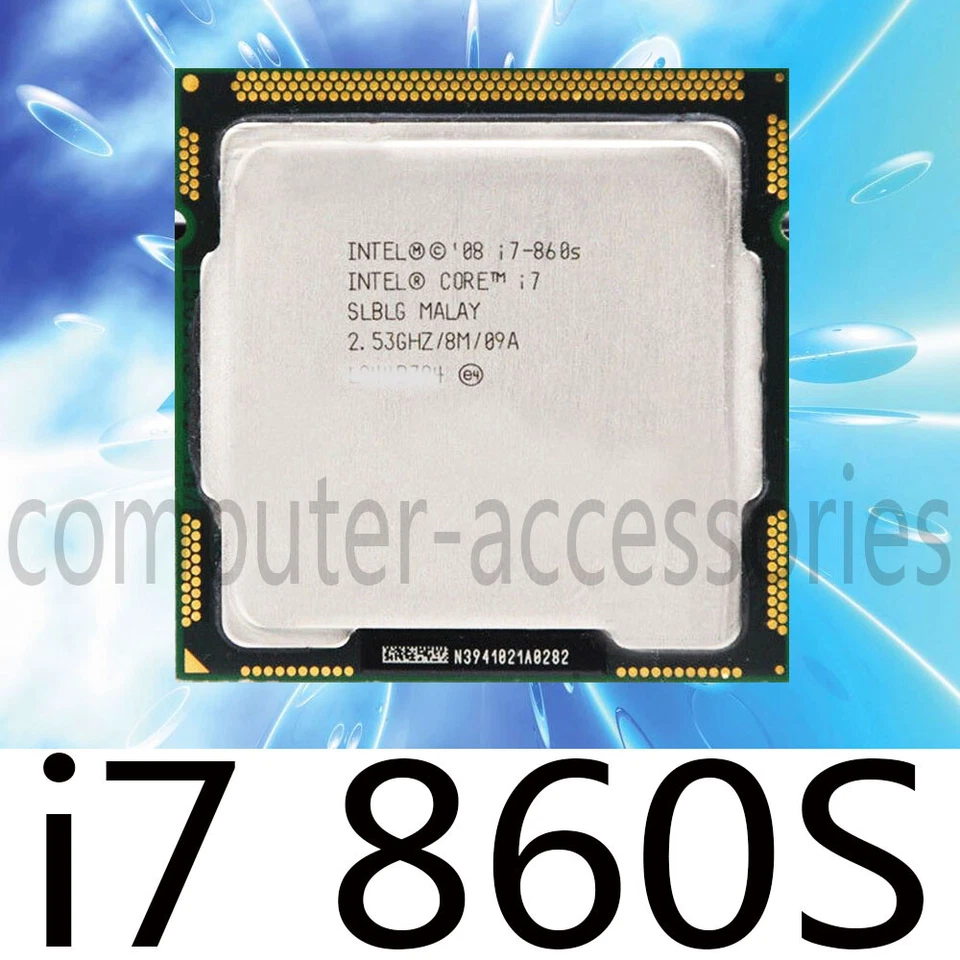Procesador CPU Intel Core i7-860S 2,53 GHz cuatro núcleos LGA 1156 Foto 1 de 2