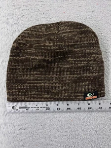 Mossy Oak Beanie Toque Mens One Size Brown Knit 100% Acrylic Hunt Fish Camp - Picture 1 of 6