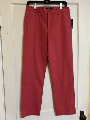 Polo Ralph Lauren Nantucket Red Cranberry Chinos - NWT - Boys Size 18 - Image 1 of 4