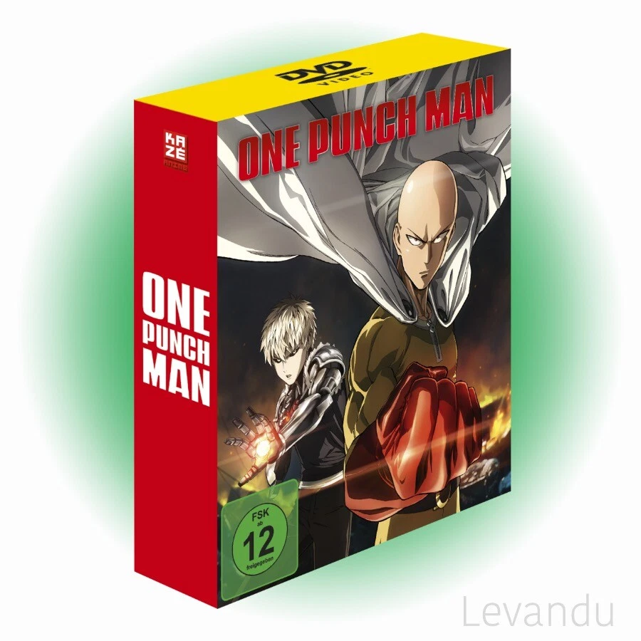 DVD ONE PUNCH MAN - STAFFEL 1 - GESAMTAUSGABE (Anime - Episoden 1-12) - 3 DVD’s - Bild 1 von 1