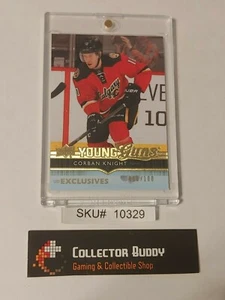2014-15 Upper Deck UD Exclusive #80/100 209 Corban Knight Young Guns RC SKU10329 - Bild 1 von 2
