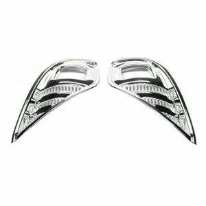 Chrome Trim Front Fog Light Cover For Toyota Highlander 2020 21 22 23 2024 2025 - Bild 1 von 11