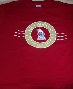 New with Tag 2004 Hallmark Joy Around The World Ornament Events T-SHIRT Adult M - Picture 1 of 11