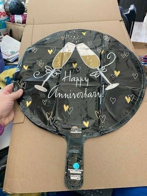Happy Anniversary Balloon 18” by Anagram New!!! - Image 1 of 1
