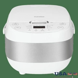 Micom Rice Cooker 6 Cup Nonstick Pot 13 Menu Options LCD Auto Clean Fuzzy Logic - Picture 1 of 10