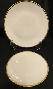 Olivia & Oliver HARPER (Gold trim) Bone China Salad & Bread Plates - Picture 1 of 5