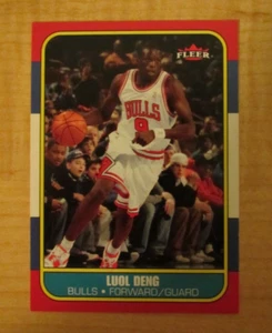 2006-07 Fleer 1986-87 20th Anniversary Luol Deng #68 of 132 Chicago Bulls - Picture 1 of 2