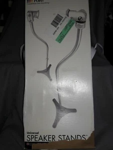 Vantage Point SATP-S Speaker Mounts (2) Silver. - Picture 1 of 5