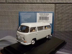 VW Bay Window Camper SILVER GREY /White, Oxford Diecast 1/76 New 76VW032 - Picture 1 of 7