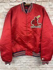 Vintage Starter MLB St Louis Cardinals Jacket New Haven Size XL