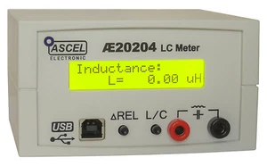 AE20204 LC-Messgerät Komplett-Bausatz mit RS232/USB, Gehäuse RCL RLC LCR CRL LRC - Bild 1 von 2