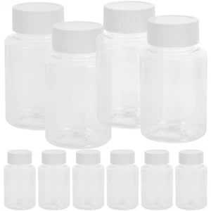 Bottiglia da viaggio 12 pezzi bottiglia medicina liquida 100 ml bottiglia vuota formato viaggio - Foto 1 di 12