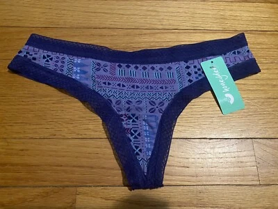 Tanga de encaje íntimo Honeydew para mujer talla pequeña Foto 1 de 2