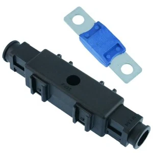 Inline Mega Fuse Holder + Fuse Auto Automotive Car Van Marine Truck 12V 24V - Picture 1 of 10