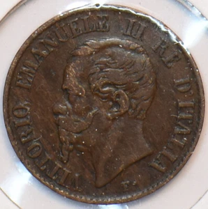Italy 1867 Centesimo 150955 combine shipping - Picture 1 of 2