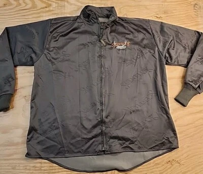 Vintage Scent Lock Logo Green Full Zip Lightweight Jacket Mens XL - Image 1 of 4