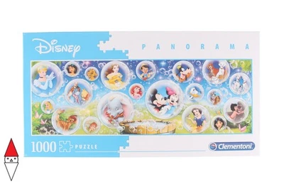 PUZZLE DISNEY CLEMENTONI CARTONI ANIMATI DISNEY CLASSIC PANORAMA 1000 PZ - Immagine 1 di 2