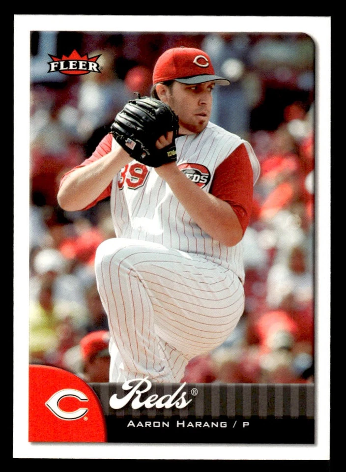 2007 Fleer #246 Aaron Harang Card Cincinnati Reds - Image 1 of 2