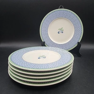 Set (6) Villeroy & Boch Provence Cassis Piatti per Pane e Burro Porcellana Germania - Foto 1 di 4