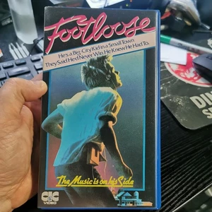 footloose cic vhs pre cert video kevin bacon lori singer john lithgow shalamar - Bild 1 von 4