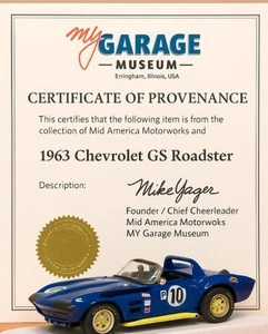 1963 Corvette #10 Grand Sport Sebring Chassis 001 Thompson/Guldstrand 1/43 Scale - Picture 1 of 4
