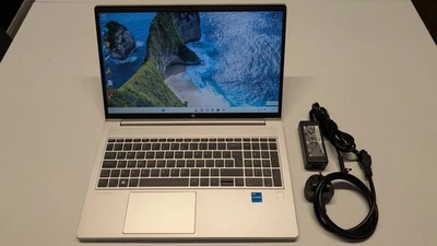 HP ProBook 450 G8 15.6" Core i5-1135G7 2.40GHz 16GB Ram 256GB NVMe Win 11 Pro - Image 1 of 4