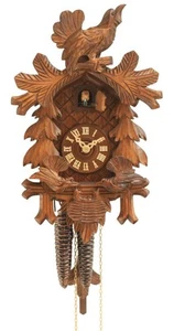 Cuckoo Clock Feeding Birds, Nest RH 1233 NEW - Picture 1 of 1