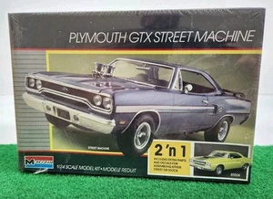 Monogram Plymouth GTX Street Machine 1/24 Model Kit #2730 FACTORY SEALED - Picture 1 of 9