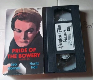 VHS Pride Of The Bowery VCR Video Tape Movie Bowery Boys All Tapes Tested Vintag - Picture 1 of 2