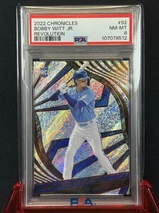 2022 Panini Chronicles - RC Bobby Witt Jr Revolution #92 KC Royals PSA 8 - Picture 1 of 3