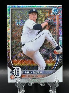 Tarik Skubal 2025 Bowman cromo Mojo refractor #20 Tigres - Imagen 1 de 2