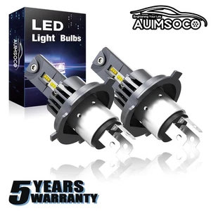 For Can-Am Commander 700 2022 2x Combo LED Headlight 6000K Bulb Motorcycle White - Picture 1 of 15