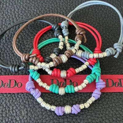 Dodo Pomellato 1 Bracciale Componenti Argento Fuori Produz Wave Granelli Origina - Immagine 1 di 4