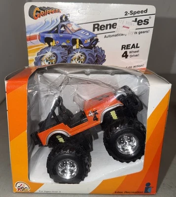 Zee Toys 1987 Grippers Renegades 野猫 吉普牧马人 橙色 全新带盒 — 第 1/4 张图片
