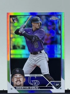 2023 Topps Chrome Update #USC172 Brenton Doyle Refractor RC - Picture 1 of 2