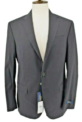 Ralph Lauren Polo Exclusive Men's Italian Suit Slim Custom-Fit 38R Charcoal Wool - Image 1 of 4