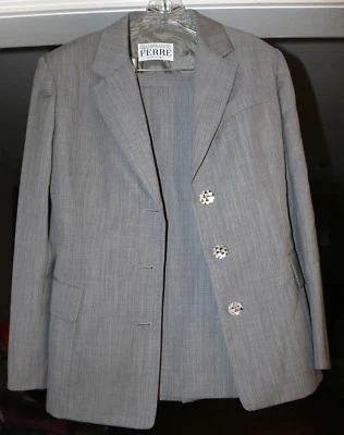 Bonito Traje Falda Original GianFranco Ferre Damas Talla 42 Italia (talla EE. UU. 14) Foto 1 de 4