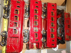 Standard Scale Ives Prewar 3235 engine 184, 185, 186 Passenger cars. - Picture 1 of 18