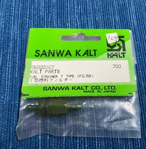 Sanwa Cold Fuel Trainer Tipo T Filtro 05000107 700 RC Elicottero 964A - Foto 1 di 1