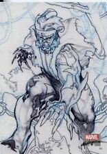 Marvel Masterpieces 2018 Preliminary Art Chase Card PA34 Sabretooth