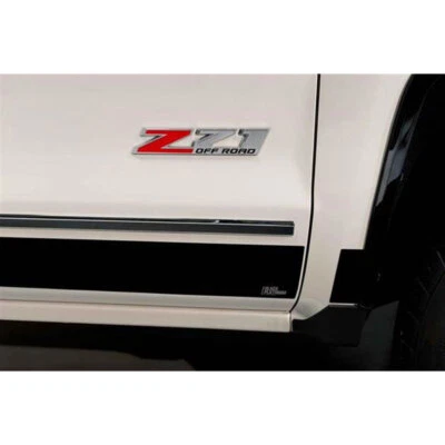 PUTCO Rocker Panel 6" Black Platinum Set Crew Cab With 5-1/2' Bed Chevrolet S... - Image 1 of 4