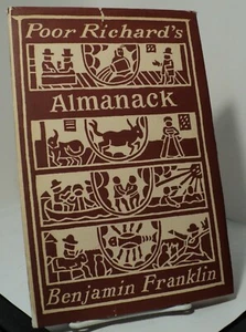 Poor Richard's Almanack by Benjamin Franklin  - A Large Peter Pauper Press book - Picture 1 of 2