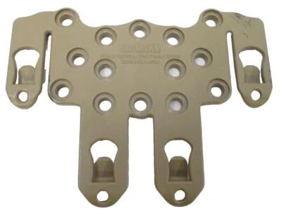 BLACKHAWK HOLSTER MOLLE ADAPTER PLATFORM ARMY SURPLUS USMC COYOTE TAN SERPA CQC - Image 1 of 4