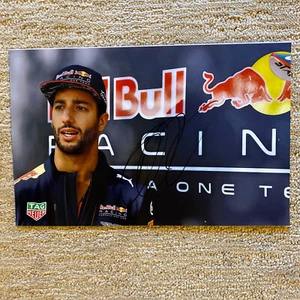 "Foto temprana firmada DANIEL RICCIARDO RED BULL Racing F1 Grand Prix 12x7,75" - Imagen 1 de 6